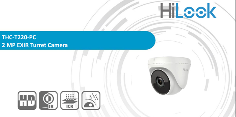 Bán Camera Dome HDTVI 2MP Hilook THC-T220-PC giá rẻ