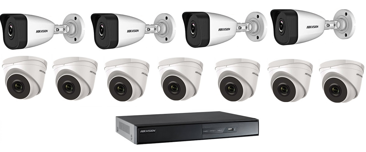 Bán BỘ 11 CAMERA IP 2.0MP HIKVISION (TRONG NHÀ HOẶC NGOÀI TRỜI) giá rẻ