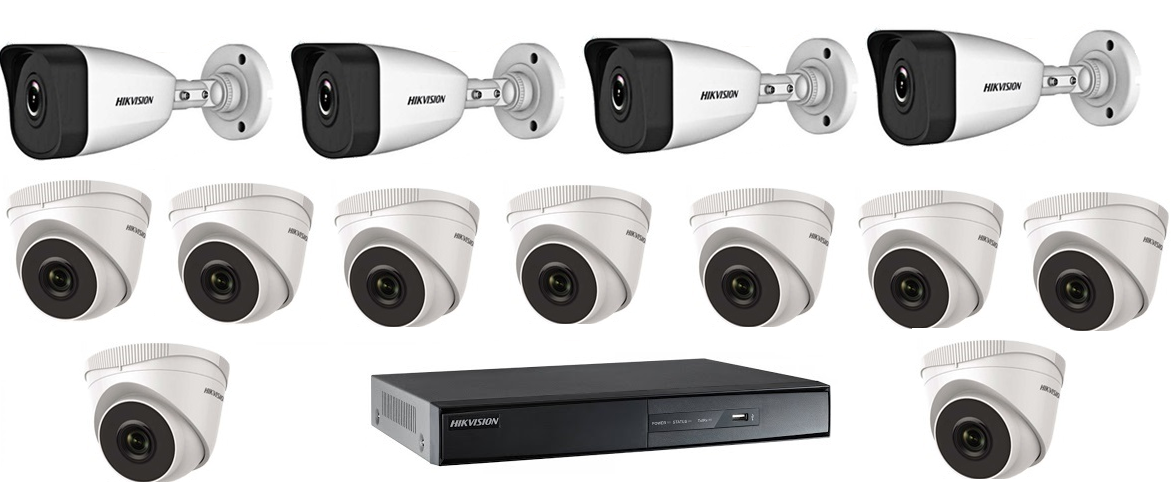 Bán BỘ 13 CAMERA IP 2.0MP HIKVISION (TRONG NHÀ HOẶC NGOÀI TRỜI) giá rẻ