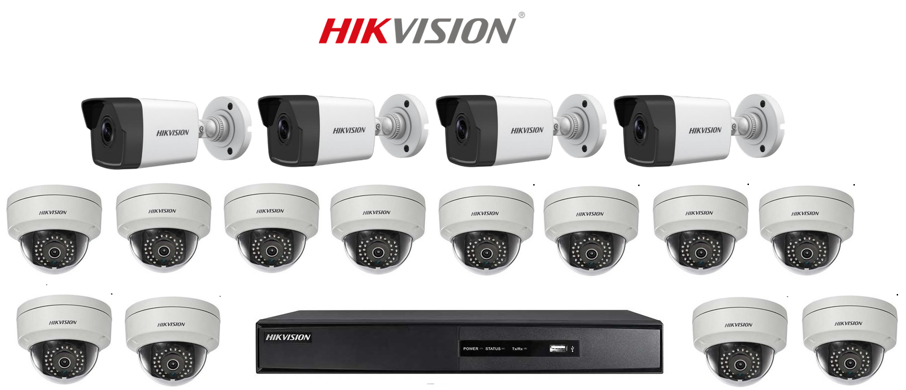 Bán BỘ 16 CAMERA IP 4.0MP DAHUA (TRONG NHÀ HOẶC NGOÀI TRỜI) giá rẻ