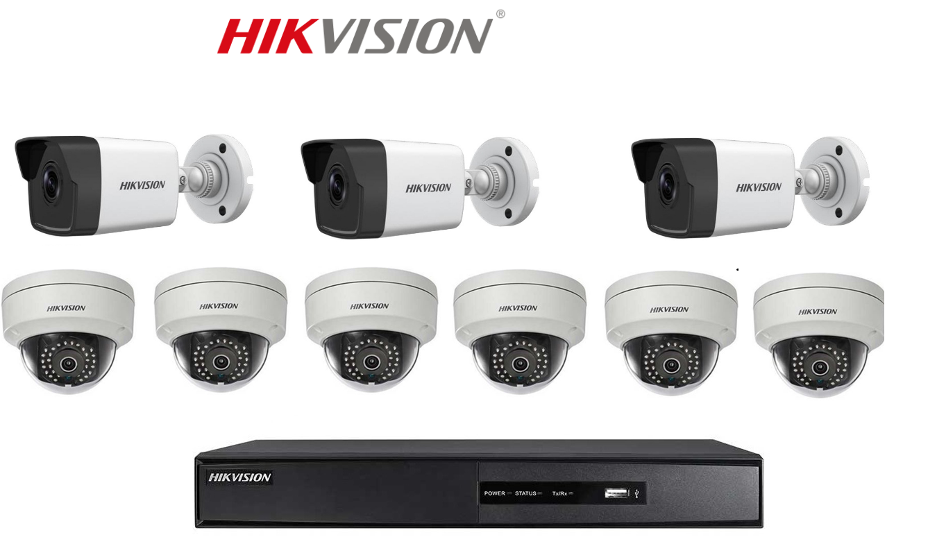 Bán BỘ 9 CAMERA IP 4.0MP DAHUA (TRONG NHÀ HOẶC NGOÀI TRỜI) giá rẻ