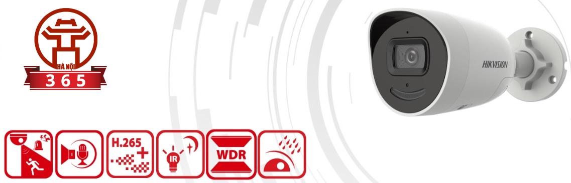 Bán CAMERA IP 2.0MP HIKVISION DS-2CD2026G2-IU/SL giá rẻ