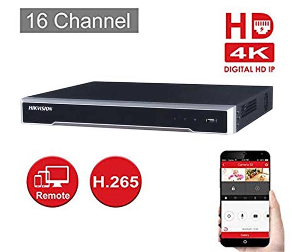 lắp đặt Đầu ghi hình IP HIKVISION DS-7616NI-K2/16P
