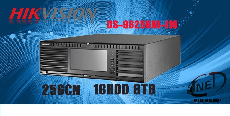 lắp đặt Đầu ghi hình IP HIKVISION DS-96256NI-I16