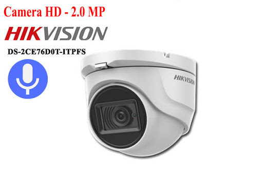 phân phối CAMERA QUAN SÁT HIKVISION HD-TVI DS-2CE76D0T-ITPFS