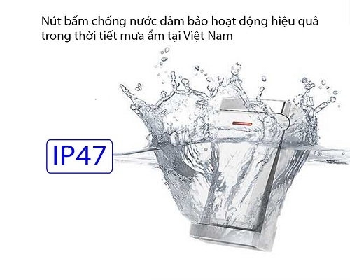 Chuông không dây, không dùng pin Advent FA-681P-W