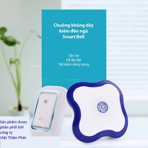 Chuông không dây kiêm đèn ngủ Smart Bell SB-8888