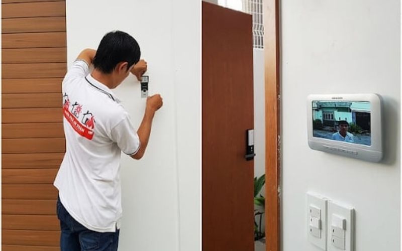 Cách lắp đặt chuông cửa có hình dahua
