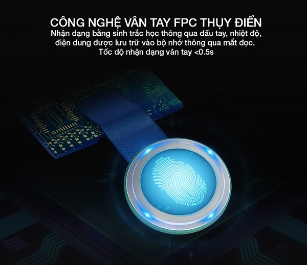 Công nghệ vân tay FPC chính xác cao