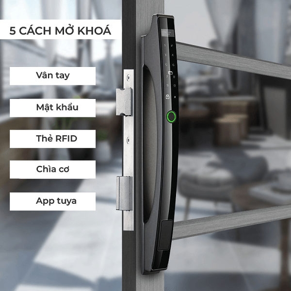 Đa dạng cách thức mở khóa