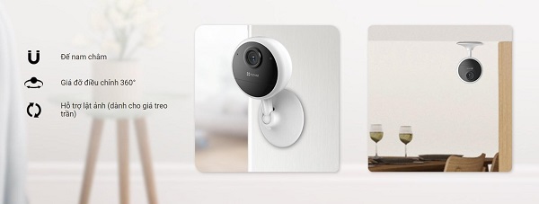 Dễ dàng lắp đặt với camera CB1
