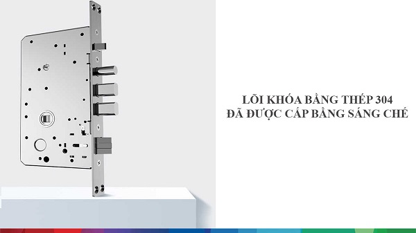 Lõi khóa cấp độ C bằng inox 304 cao cấp