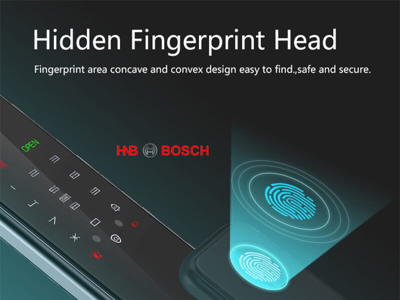 Công nghệ vân tay chính xác tuyệt đối