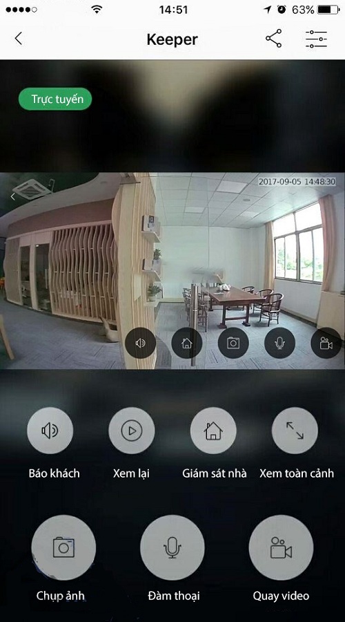 Chuông cửa có hình kết nối với điện thoại thông minh Tosee TSE 68