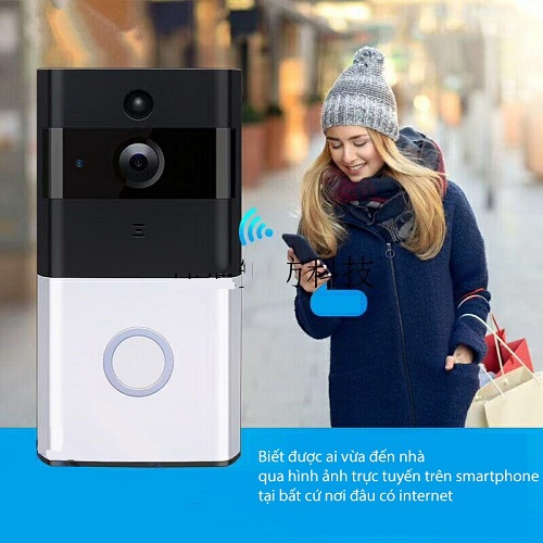 Chuông cửa có hình kết nối với điện thoại thông minh Tosee TSE 68