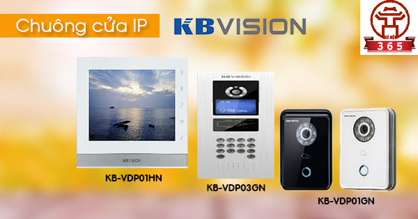Đại lý phân phối MÀN HÌNH MÀU CHUÔNG CỬA IP KBVISION KX-VDP01HN