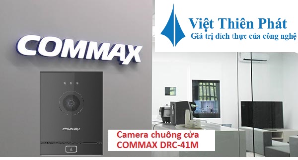 Đại lý phân phối CAMERA CHUÔNG CỬA MÀU COMMAX DRC-41M