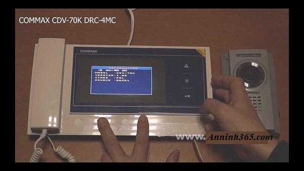 Màn hình màu chuông cửa COMMAX CDV-70K - Được Phân Phối Tại An Ninh 365