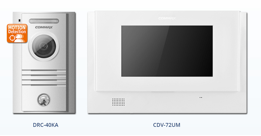 Lắp đặt Màn hình chuông cửa Commax CDV-72UM giá rẻ