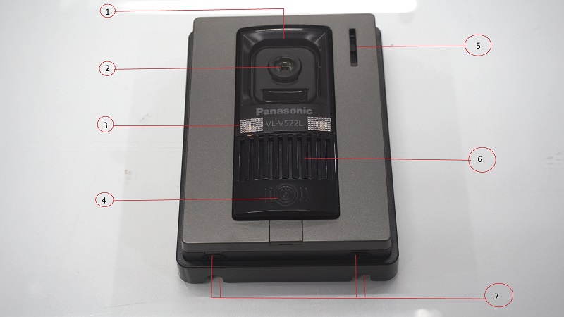 Camera chuông cửa PANASONIC VL-V522L - Được Phân Phối Tại An Ninh 365