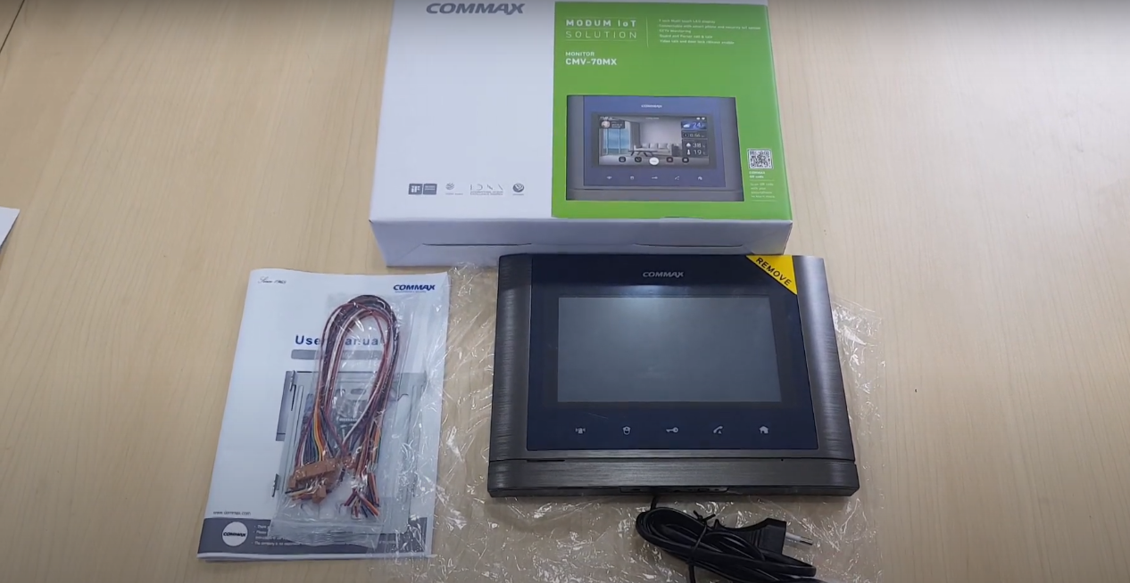 phân phối MÀN HÌNH MÀU CHUÔNG CỬA COMMAX CMV-70MX