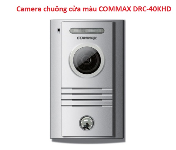 phân phối CAMERA CHUÔNG CỬA MÀU COMMAX DRC-40KHD