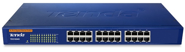 Đại lý phân phối Bộ chia mạng 24 Port Tenda TEG1024G chính hãng
