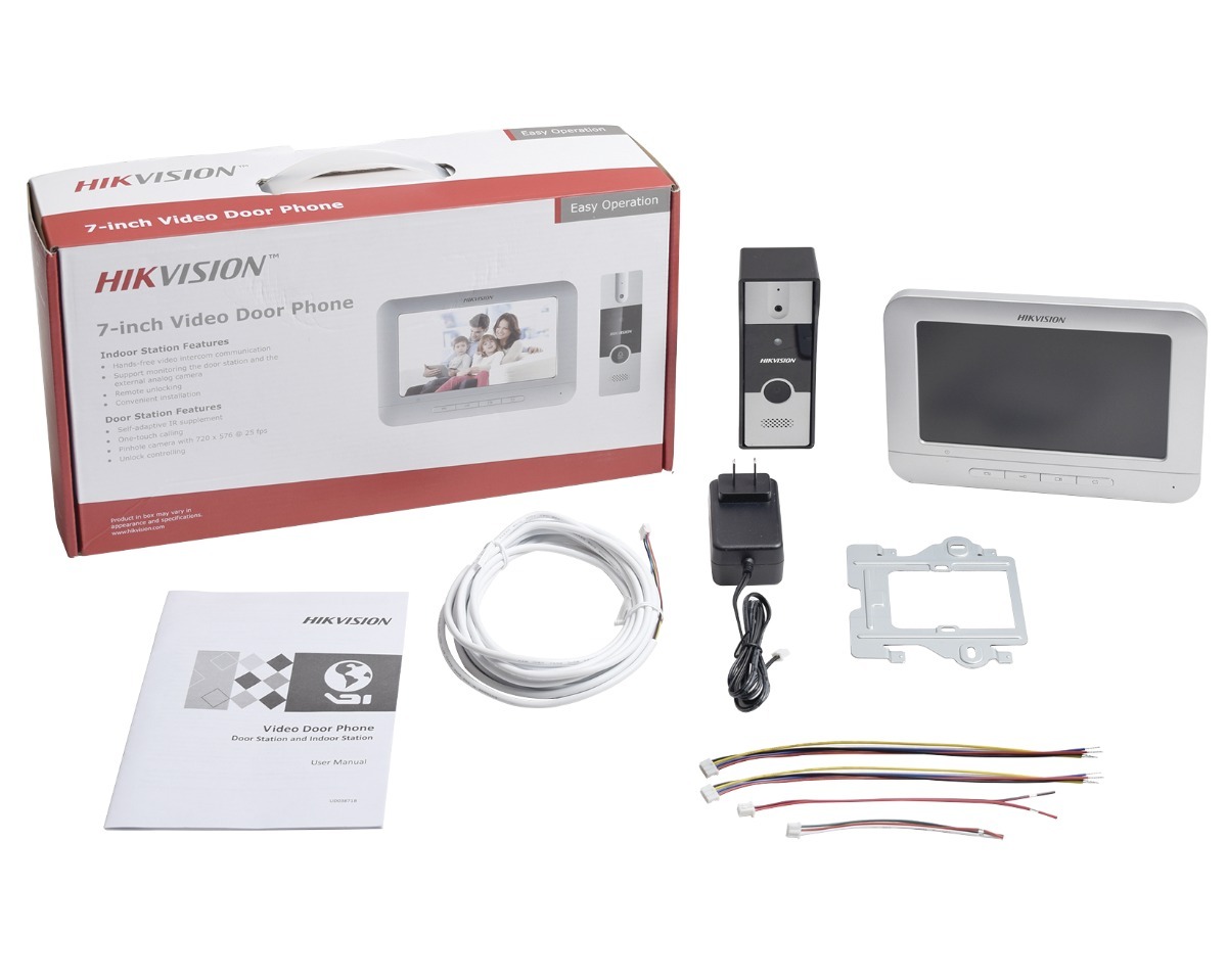 Bộ chuông hình màu Analog HIKVISION DS-KIS202 Được Phân Phối Tại An Ninh 365