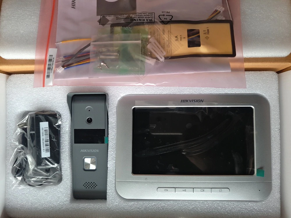 Bộ chuông hình màu Analog HIKVISION DS-KIS203 Được Phân Phối Tại An Ninh 365