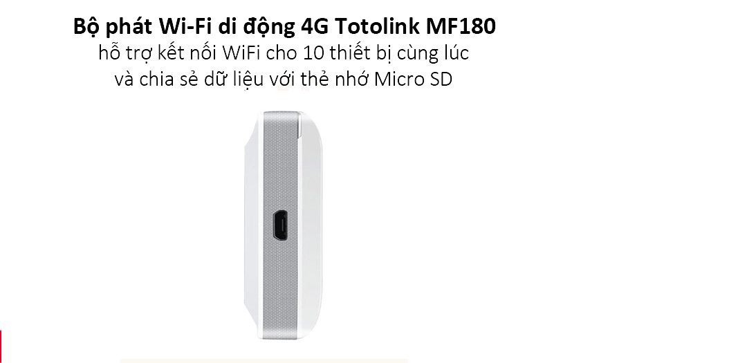 Mua Bộ Phát Wifi 4G Totolink - MF180L ở đâu uy tín