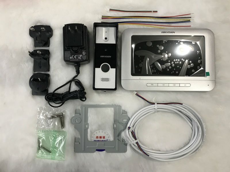 Bộ chuông hình màu Analog HIKVISION DS-KIS204 - Được Phân Phối Tại An Ninh 365