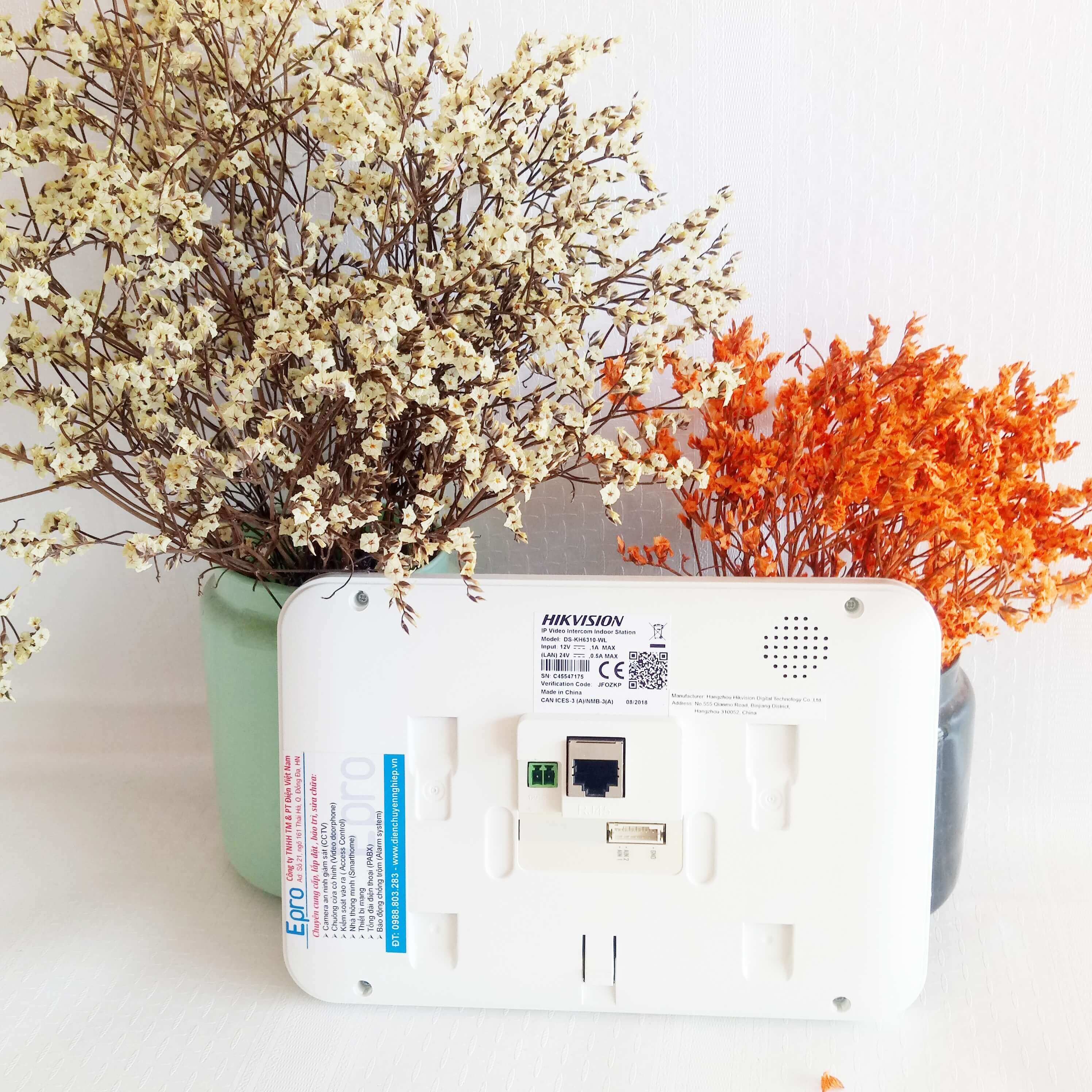 Màn hình chuông cửa IP HIKVISION DS-KH6210-L