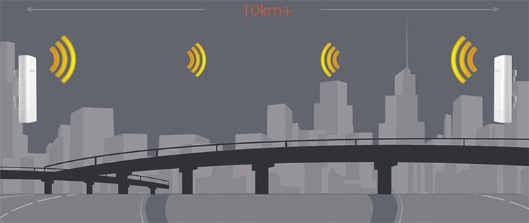 Mua Thiết bị phát wifi ngoài trời Tenda O6 ở đâu uy tín