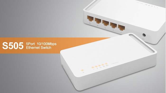 Đại lý phân phối Thiết bị chia mạng Switch Toto-link S505 chính hãng