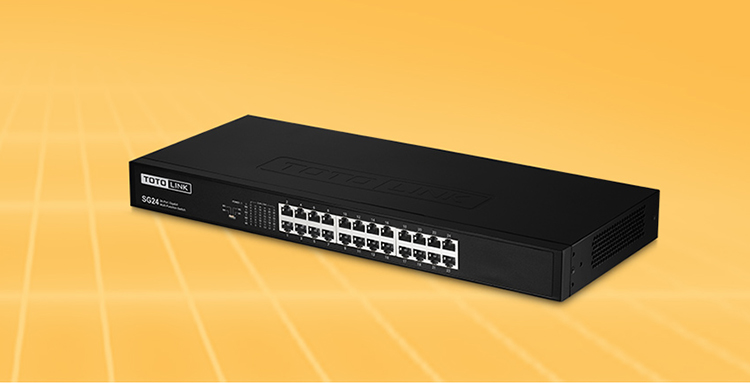 Lắp đặt Thiết bị chia mạng Switch Totolink SG24D chính hãng