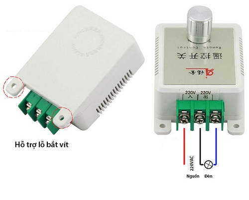 Công tắc cảm ứng âm thanh bật tắt đèn SRS01