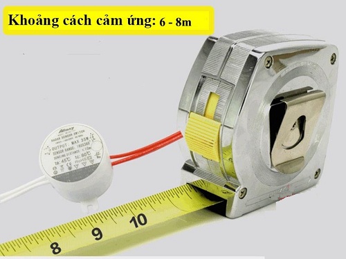 Công tắc cảm biến radar vi sóng ánh sáng Allmay AM-RS-10Y
