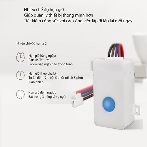 Hộp công tắc thông minh Wifi Broadlink SC1PRO