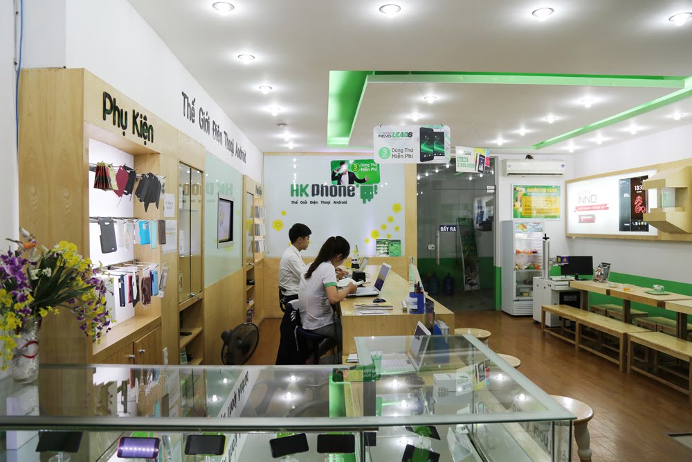 lắp camera cho cửa hàng điện thoại