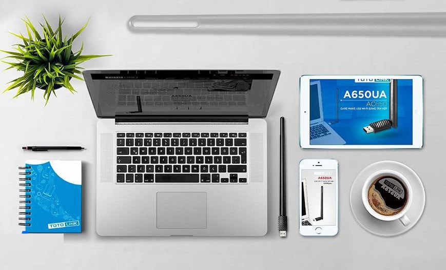 Lắp đặt Usb thu wifi TOTOLINK A650UA uy tín