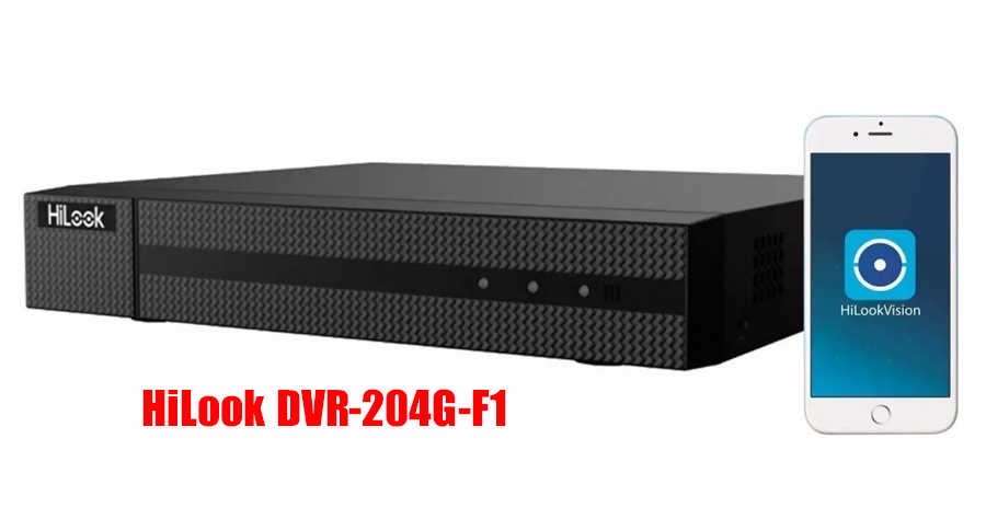Bán Đầu ghi hình HDTVI Hilook DVR-204G-F1 (4 kênh) giá rẻ