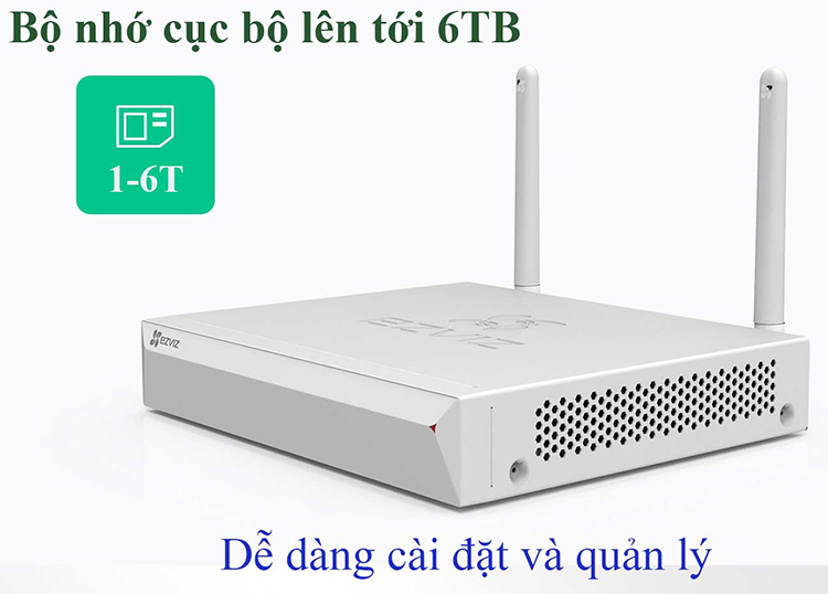 Lắp đặt Ezviz CS-X5C-8APEC