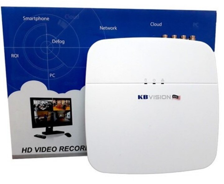 Lắp đặt Đầu ghi 8 kênh 5in1 KBVISION KX-7108TH1