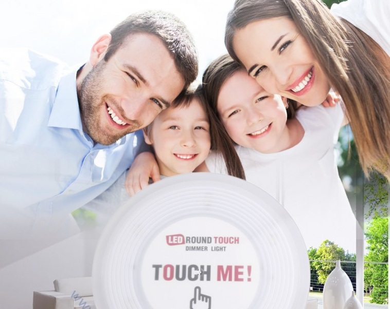 Đèn led cảm ứng chạm dimmer TOUCHME TM