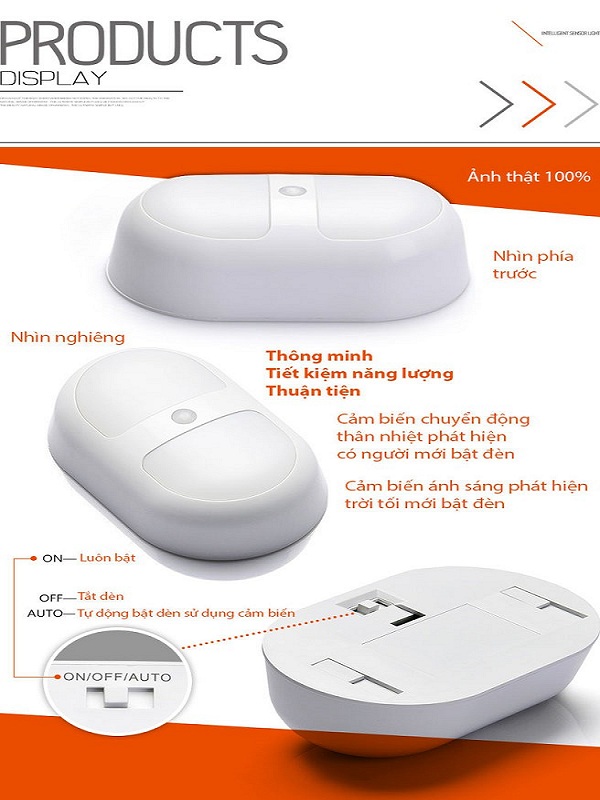Đèn Led cảm ứng chuyển động SL-Y1