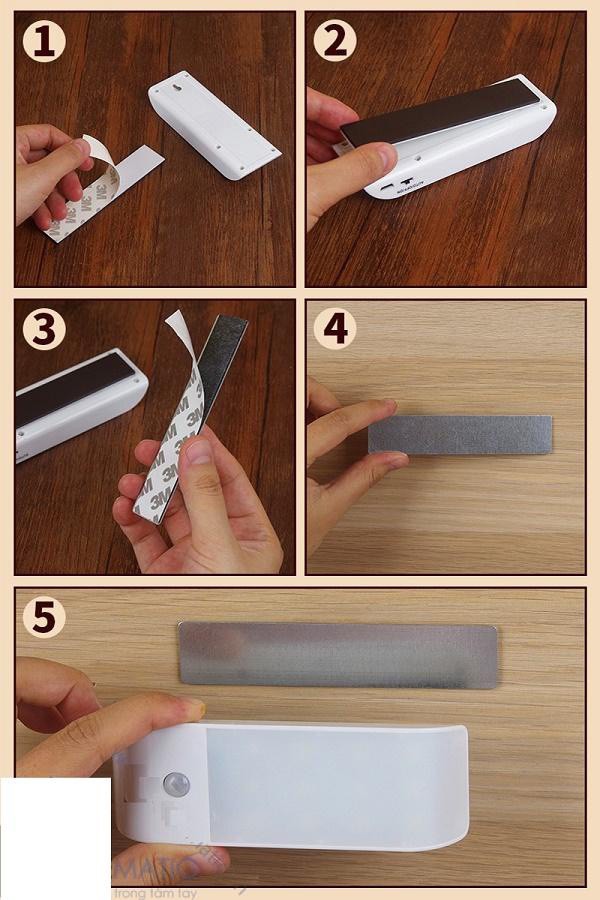 bán Đèn LED cảm biến dùng pin sạc FYD1616