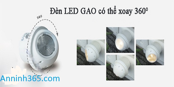 Đèn ngủ LED cao cấp cảm biến ánh sáng GAO