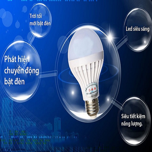 Đèn Led cảm ứng chuyển động rada vi sóng Woai