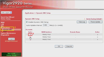 NAT Port Modem DRAYTEK của VNPT