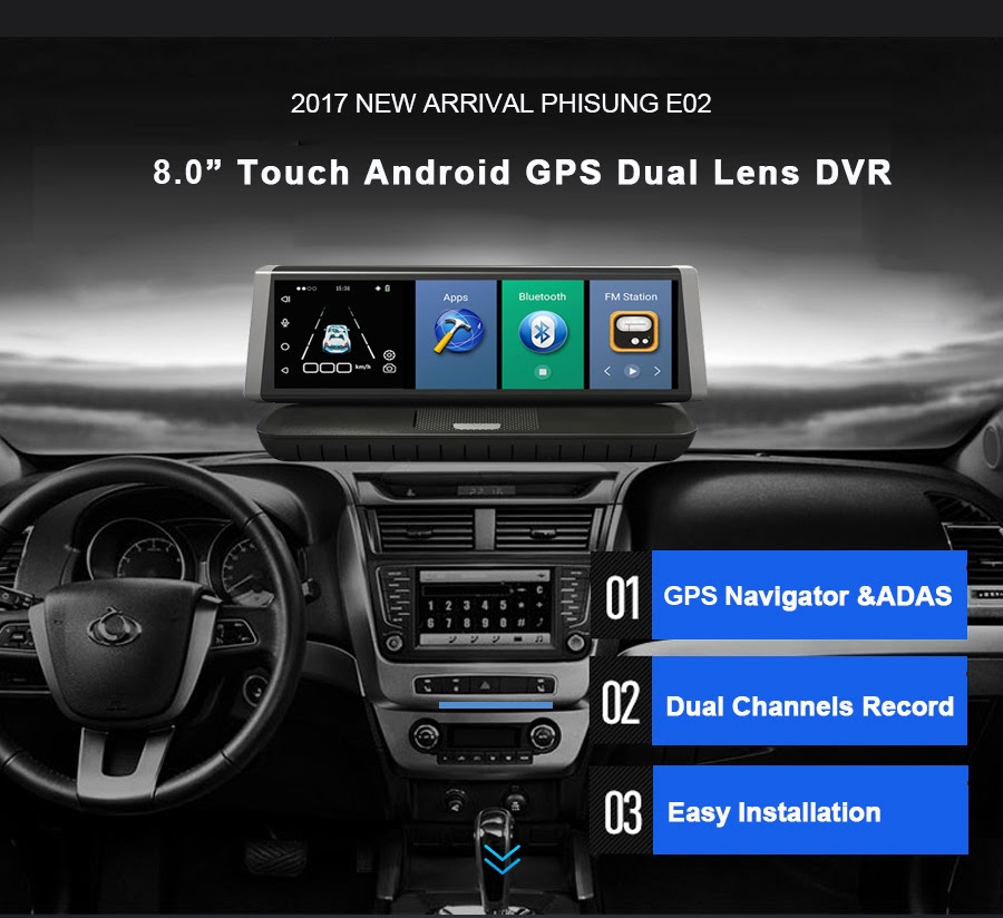 Phân phối CAMERA HÀNH TRÌNH E02 PHISUNG